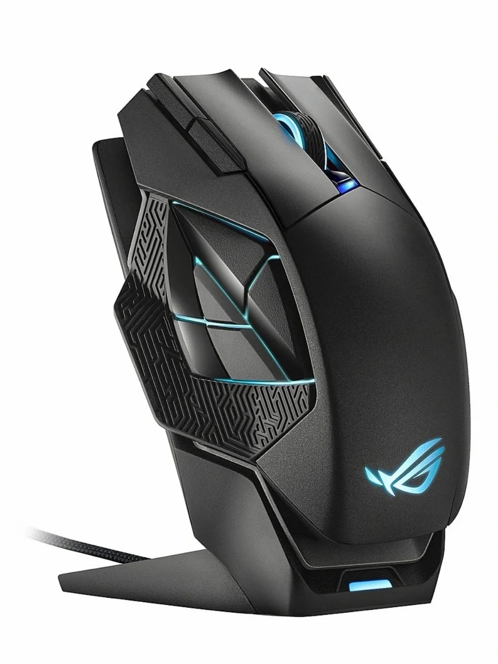 ASUS - ROG Spatha X Wireless Optical Gaming Mouse with 12 Programmable Button...